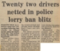 19810904 LORRY BAN BLITZ CN